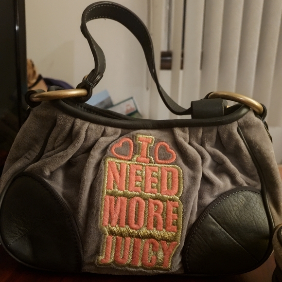 Juicy Couture Gray and Black Women's Bag - Main Image